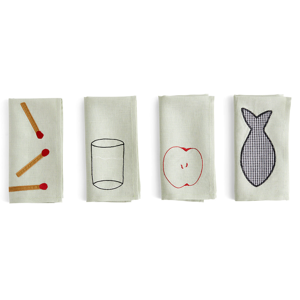 Sobremesa Napkin Set of 4 Green
