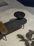 Palette Lounge Table JH7 - Brass, Nero Marquina Marble, Black Lacquered ash