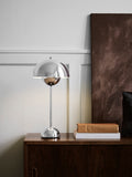 Flowerpot table lamp VP3 - Chrome Plated