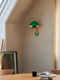 Flowerpot VP8 Wall Lamp - Signal Green