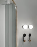 Afteroom Coat Hanger, Small - Black / Brass