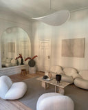 Androgyne Lounge Table, Kunis breccia sand