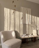 Androgyne Lounge Table, Walnut / Kunis breccia sand