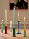 Arcs Candleholder L - Red
