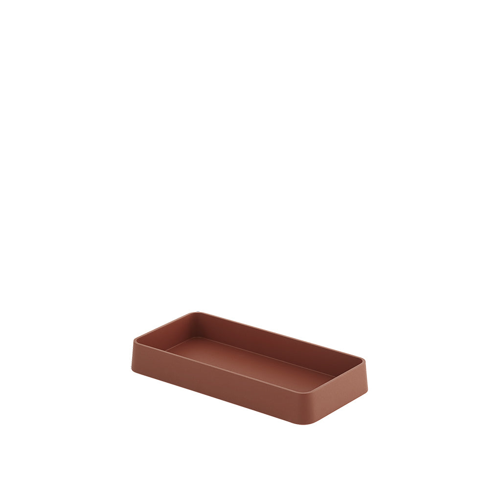 Arrange Desktop Series - Desktop Tray 12 cm - Copper Brown