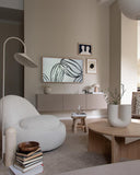 Arum Floor Lamp - Cashmere