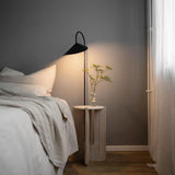 Arum Swivel Tall Wall Lamp - Black