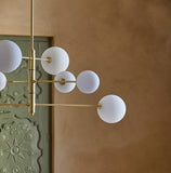 Atom Pendant - Matt Brass