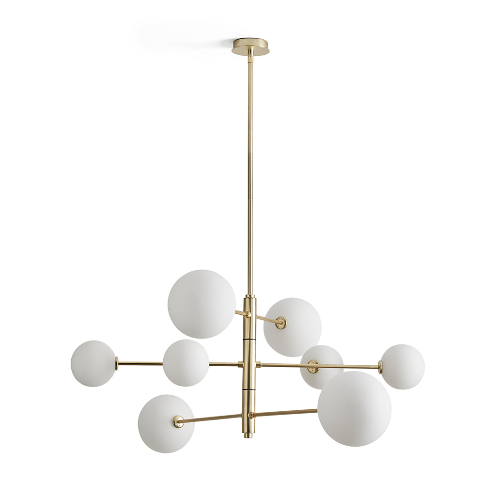 Atom Pendant - Matt Brass