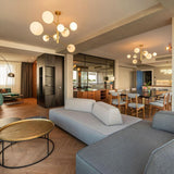 Atom Pendant - Matt Brass