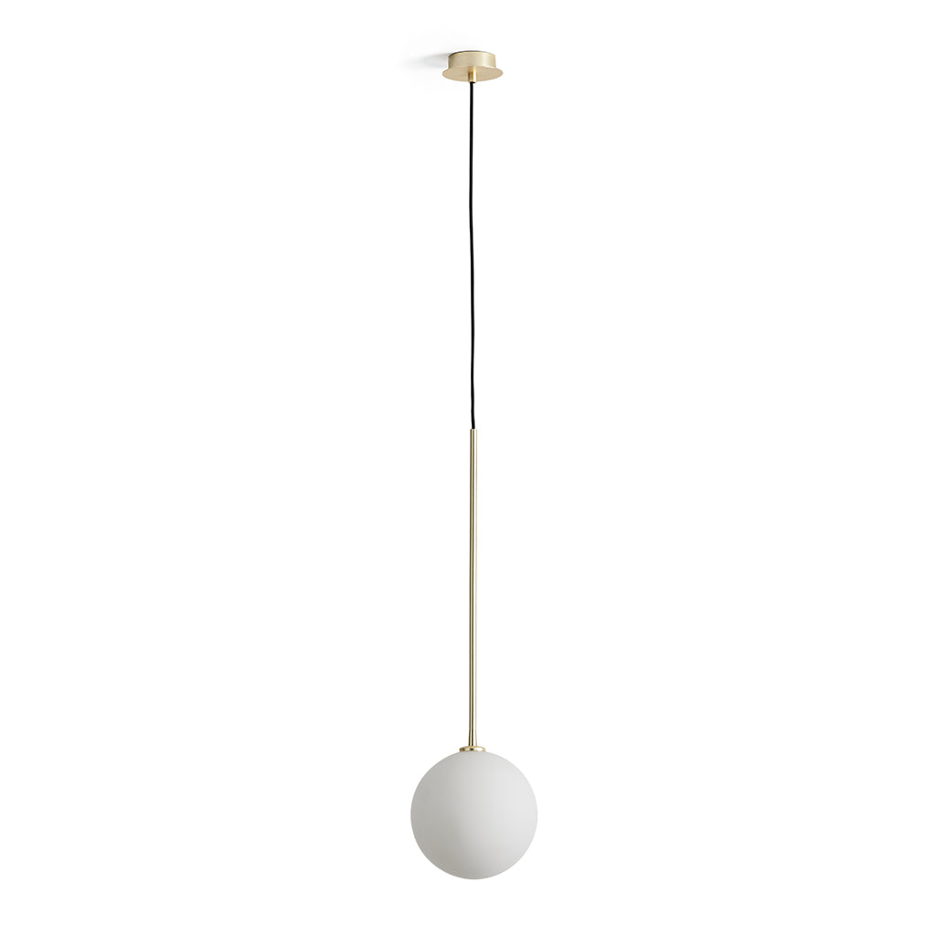 Ball Pendant - Matt Brass