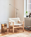 High Slit Side Table - Mirror