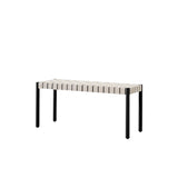 Betty Bench TK4 - Black w. natural webbing
