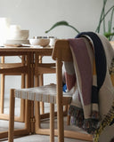 Betty TK1 Stackable chair - Oak w. natural linen