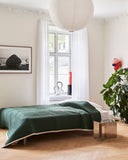 Oblong Slit Side Table - Mirror