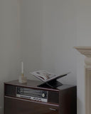 Block Candle Holder - Light Fossil