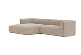 Bolster Corner Sofa - Divan Left