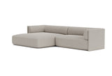 Bolster Corner Sofa - Divan Left