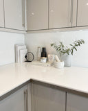 Bottle Grinder, 2-Piece - Carbon / Ash with beech lid