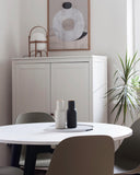 Bottle Grinder, 2-Piece - Carbon / Ash with beech lid