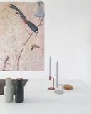 Bottle Grinder, 2-Piece - Carbon / Ash with beech lid