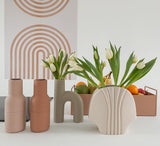 Bottle Grinder, 2-Piece - Nude with walnut lid