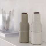 Bottle Grinder, 2-Piece - Sand with walnut lid