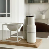 Bottle Grinder, 2-Piece - Sand with walnut lid