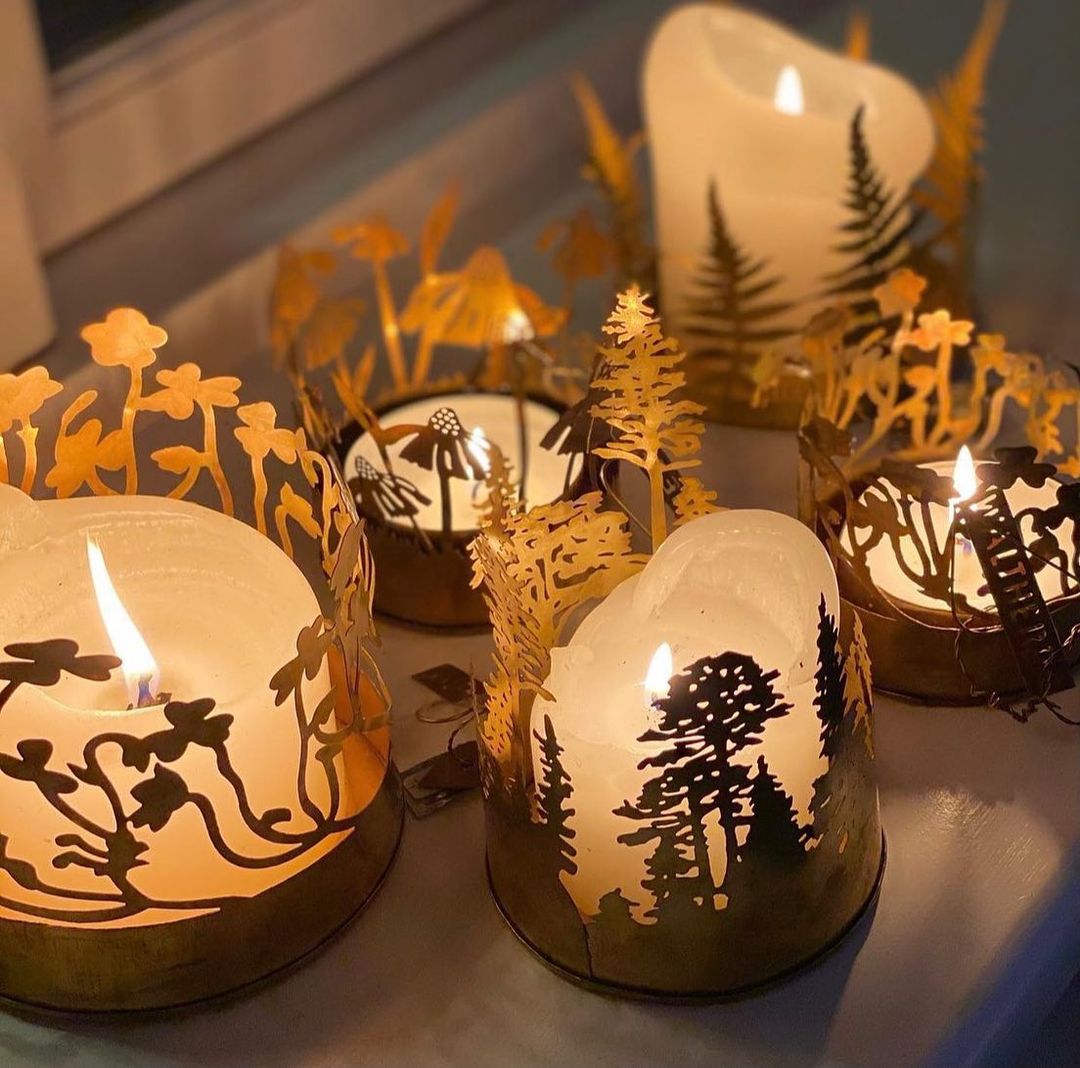 Ornament Candle Holder Tree