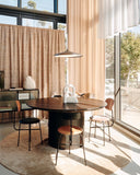 Circular Pendant - Brushed Bronze