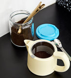 Coffee Pot 0.45L - Light yellow