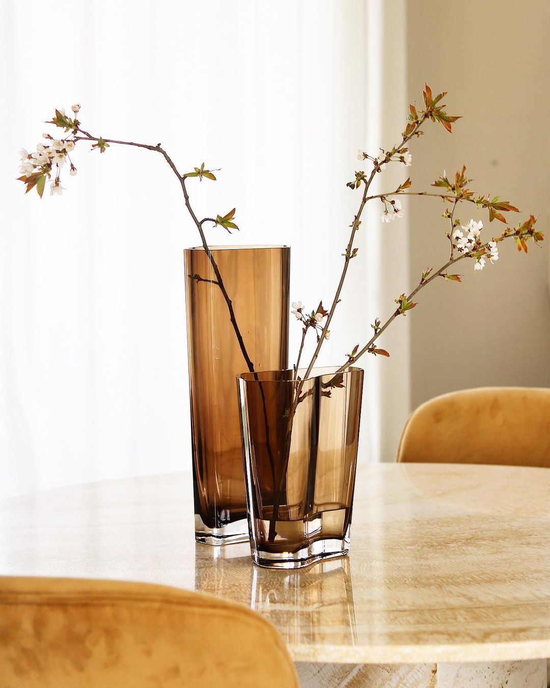Vază Collect Glass M SC36 - Caramel