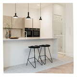 Disc Shade Low Socket - Black