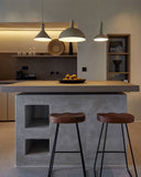 Cone Shade Low Socket- Cashmere