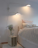 Curved Side Table - Beige