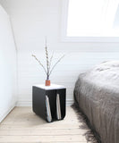Curved Side Table - Black