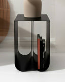 Curved Side Table - Black