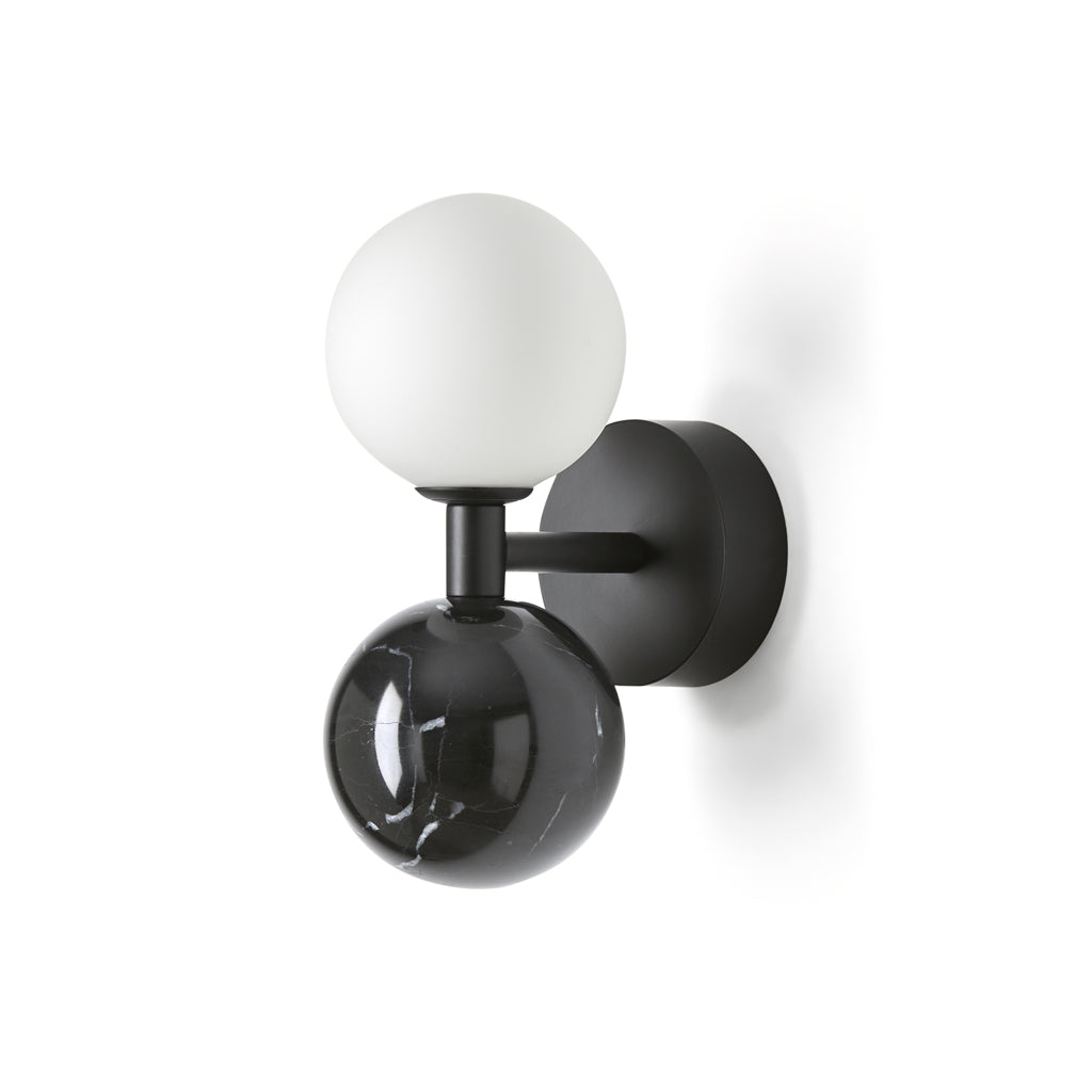 Dalt Aplique - Matt Black / Black Marble