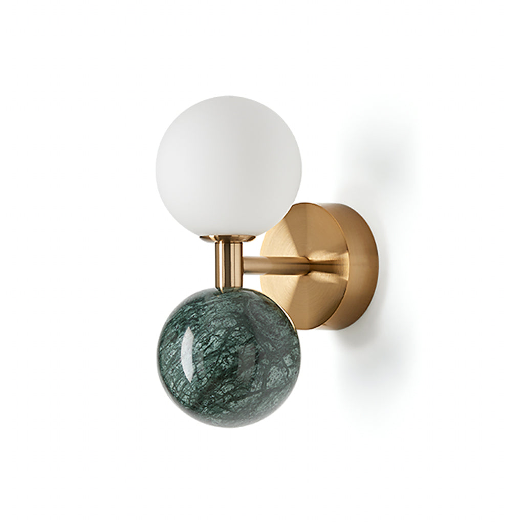 Dalt Aplique - Old Gold / Green Marble