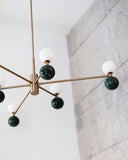 Dalt Suspension Pendant - Aged Gold