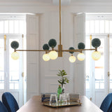 Dalt Suspension Pendant - Aged Gold