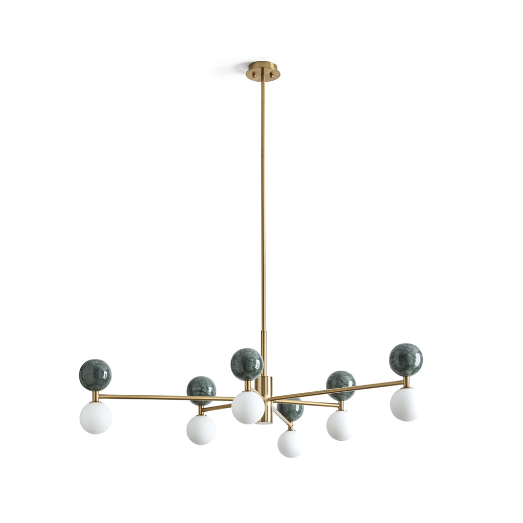 Dalt Suspension Pendant - Aged Gold