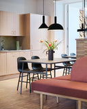 Dome Shade High Socket - Black