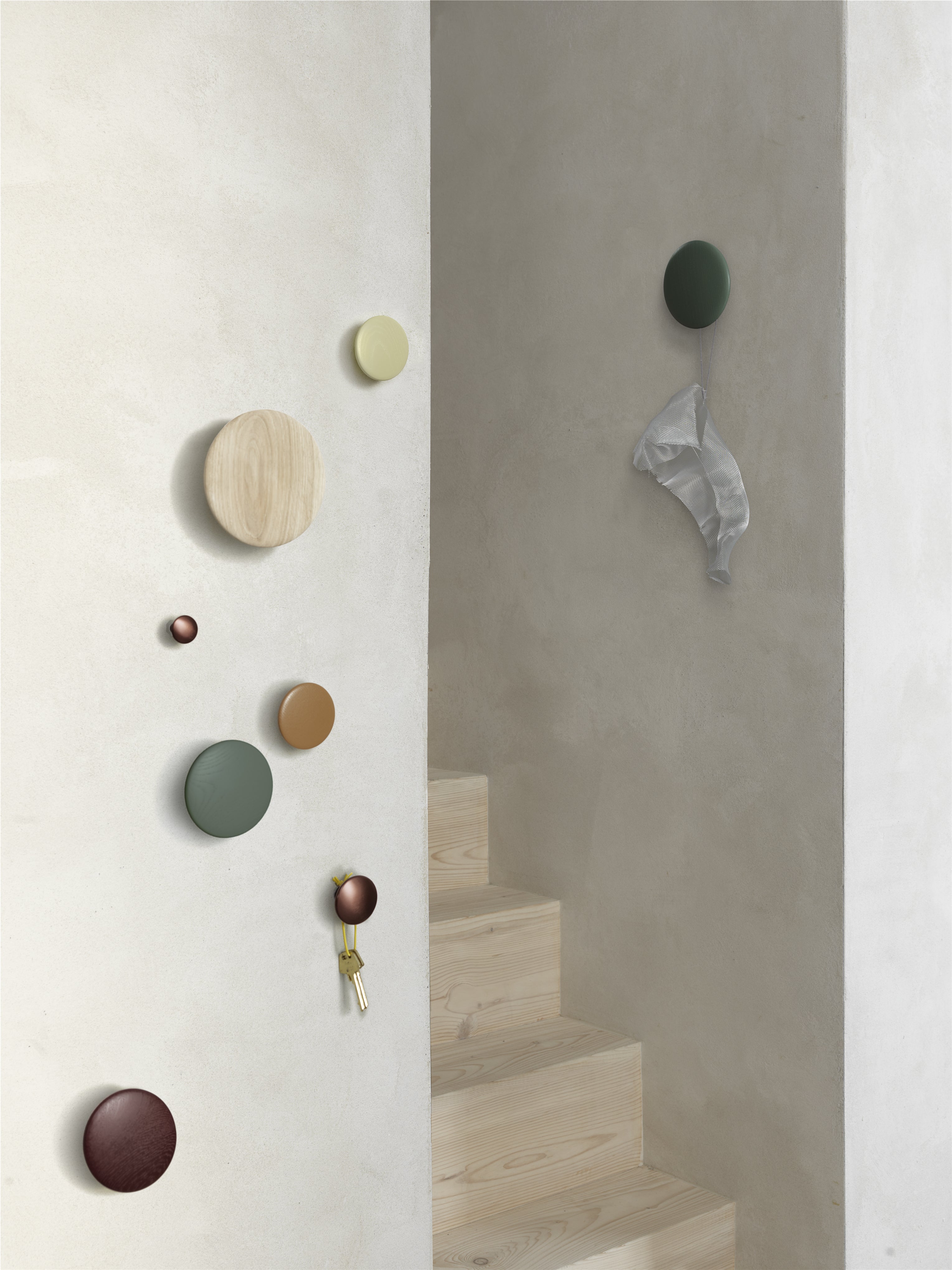Dots Wood - Bej verzui