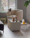 Curved Bench | Beige