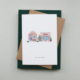 Greeting Card - December Street