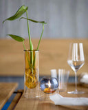 Flower Bubble Vase Blue