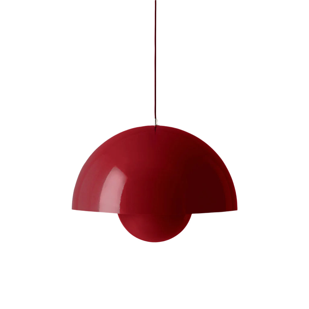 Flowerpot Pendant Large VP2 - Vermillion Red
