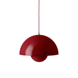 Flowerpot Pendant Medium VP7 - Vermilion Red