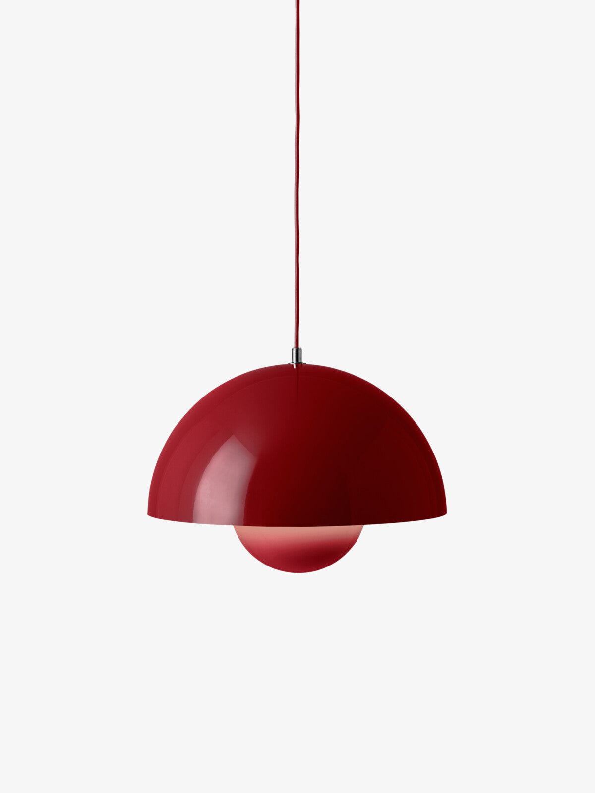 Corp de iluminat suspendat Flowerpot mediu VP7 - Vermilion Red